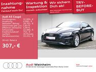 Audi A5, Coupe 40 TFSI S-line Black-Paket, Jahr 2021 - Weinheim