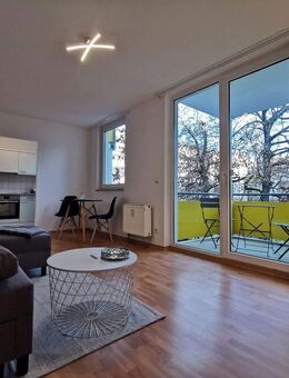 Schöne möblierte 1,5-Zimmer-Wohnung mit Balkon und Küche in gefragter Lage - Leipzig