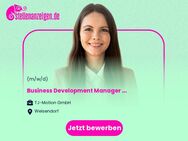 Business Development Manager (m/w/d) Vertrieb & International - Weisendorf