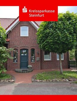 Willkommen im Familienidyll - großzügiges EFH mit großem Garten und Doppelgarage - Ochtrup