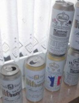 Fußball Weltmeisterschaft 1998 Frankreich Brauerei Bitburger Bierdosen Sammeldosen - Bottrop