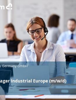 Sales Manager Industrial Europe (m/w/d) - Erkner