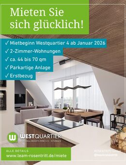ZUR MIETE - 2-Zimmer-Wohnung mit Balkon in 97318 Kitzingen (DG - WE 4-L14) - Kitzingen
