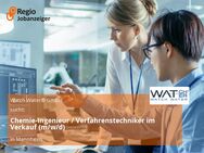 Chemie-Ingenieur / Verfahrenstechniker im Verkauf (m/w/d) - Mannheim