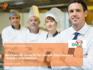 Servicekraft (m/w/d) für unsere Gastronomie / Kasse / Information - Halberstadt