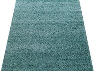 Paco Home Teppich Twister 500, rechteckig, Höhe: 44 mm, Uni Hochflor Shaggy mit hoher Fadendichte