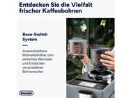 De'Longhi Kaffeevollautomat Rivelia EXAM440.55.G, zwei 250g-Bohnencontainer, grau