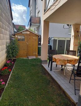 3 Zimmer-Erdgeschosswohnung mit Garten und Hobbyraum zur Kapitalanlage - Massenbachhausen