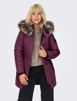 ONLY Parka ONLIRIS FUR WINTER PARKA LIFE CC OTW mit verdeckter Knopfleiste