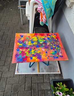 Acrylbilder Therapiebilder (pouring) - Hainburg