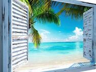 Reinders! Wandbild Strandfenster