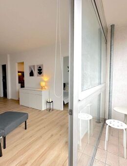 Exklusive 2-Zimmer-Wohnung - voll möbliert mit Skylineblick - Frankfurt (Main)