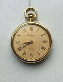 Longines schöne kleinere Tachenuhr in 750 Gold in 78464