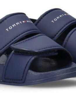 Tommy Hilfiger Badesandale, Badeschuh, Wassersandale, Sommerschuh mit Klettverschluss