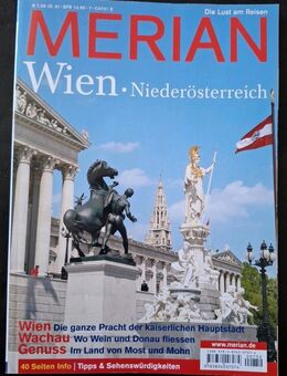 Merian Wien (Merian-Hefte) Reise Reisemagazin Reiseführer Reisezeitschrift - Essen