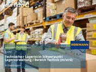 Technische:r Lagerist:in Schwerpunkt Lagerverwaltung / Bereich Technik (m/w/d) - Steinhagen (Nordrhein-Westfalen)