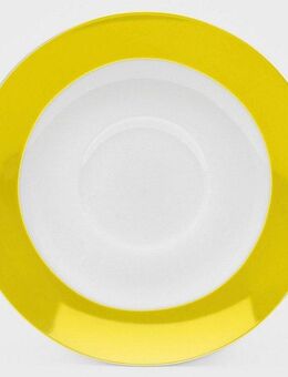 van Well Untertasse Vario, (6 St), Porzellan, spülmaschinen- und mikrowellengeeignet, Ø 14,5 cm