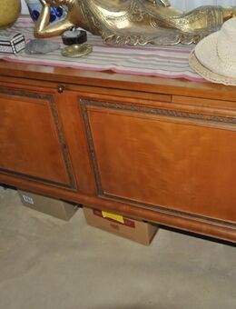 Alter Rosenholz Schrank mit passender Anrichte. Tolles Design - Schwabenheim (Selz)