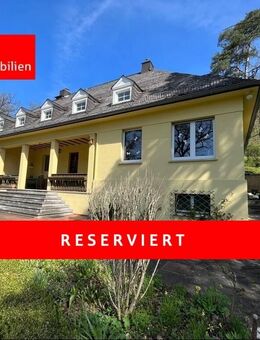 Wer das Besondere sucht! Villa mit 5.339 m² Grundstück im Außenbereich. - Dillenburg