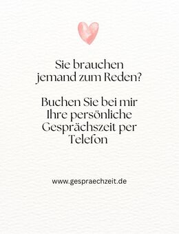 Sie brauchen jemand zum Reden? - Kaiserslautern