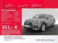 Audi Q3, Sportback 40 TFSI qu S line Privacy, Jahr 2021 - München