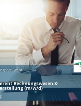 Junior Referent Rechnungswesen & Abschlusserstellung (m/w/d) - Regensburg
