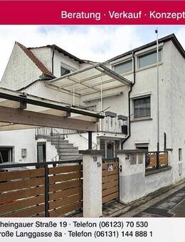 Charmantes 2 Parteienhaus + kleines Einfamilienhaus und weiteres Tiny-House zum Selbstausbau - Nierstein