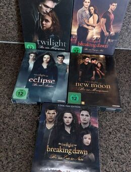 Die Twilight Saga, verschiedene DVDs, abzugeben - Mallersdorf-Pfaffenberg