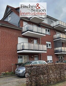 Nienburg Stadtzentrum -3 Zi.-Whg. im Erdgeschoss in solider Otto Meyer Qualität - Nienburg (Weser)