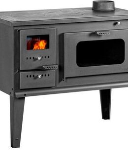 Festbrennstoffherd Heathus Holz-Küchenherd »Cook Easy«, 7,9 kW, Zeitbrand, Holz Küchenofen