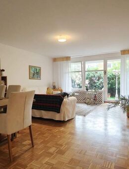 Großzügige u. gut geschnittene 3-Zimmer-Wohnung mit gemütlicher Gartenterrasse in München Bogenhausen - München