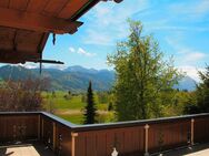 DHH im blick auf die Ammergauer Alpen - Halblech