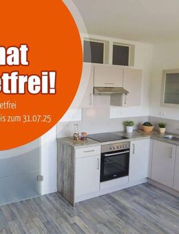 Völlig neu durch Umplanung mit 30 m² Wohnzimmer, Einbauküche + Südbalkon! einen Monat kaltmietfrei bei MV-Abschluss bis zum 31.07.25 - Chemnitz
