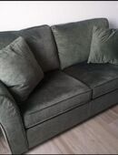 2-Sitzer Sofa Piniengrün (ca. B: 190cm T: 115cm H: 50/90cm) in 31608