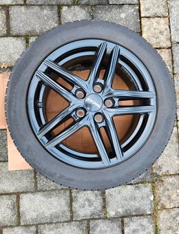 Alu-Winterkompletträder Ronal R65 Jet Black matt - 6,5 x 16 ET 54 - Top Zustand - Coburg