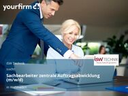 Sachbearbeiter zentrale Auftragsabwicklung (m/w/d) - Wiesbaden