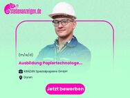 Ausbildung Papiertechnologe (m/w/d) - Düren