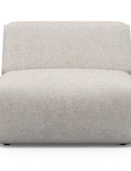 RAUM.ID Sessel Merid Sofa-Mittelelement, Maße B/T/H: 84/97/46 cm, als Modul oder separat verwendbar, für individuelle Zusammenstellung