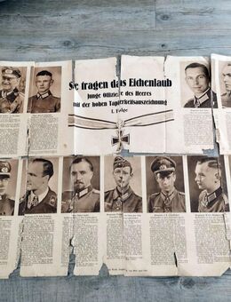Bilder der Woche 1942 und 1943, Karte Kriegsschauplatz Afrika 1942 - Nottuln