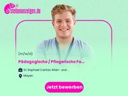 Pädagogische / Pflegerische Fachkraft - Wochenenddienst (m/w/d) - Mendig