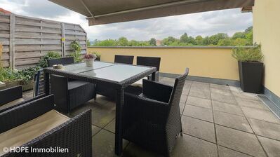 Schöne 4-Raum-Eigentumswohnung mit großer Dachterrasse im Stadtteil Bohnitzsch in Meißen