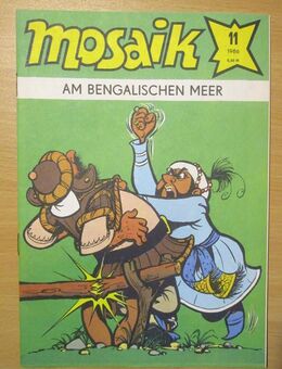 Mosaik Abrafaxe DDR Nr. 11 - 1986 "Am Bengalischen Meer" Gut erhalten - Naumburg (Saale) Janisroda