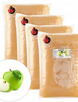 100% Naturreiner Apfelsaft - Herb und Ohne Zucker - 4 x 5 Liter - Ingolstadt
