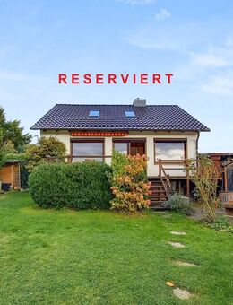!PROVISIONSFREI! Haus in Hann. Münden-Volkmarshausen: 4 Zi/90 m² + 2 Zi/44 m² im UG + Terrasse, Garten, Garage, Werkstatt ++ Dach von 2020, Traumausbl - Hannoversch Münden Zentrum