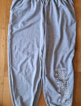 Joggingshose Grau mit Aufdruck - Gr. 5XL - Lörrach