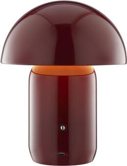 LeGer Home by Lena Gercke LED Tischleuchte Galilea, Dimmfunktion, LED fest integriert, Warmweiß, dimmbar, Ø 20 cm, Metall, Akku Tischlampe, Schalter mit Touchfunktion