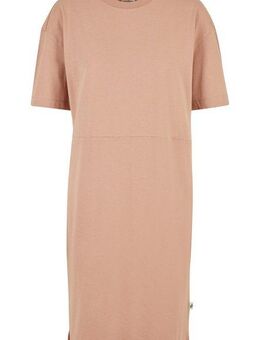 URBAN CLASSICS Shirtkleid Urban Classics Damen Ladies Organic Oversized Slit Tee Dress (1-tlg)