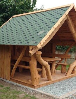 Gartenpavillon - Holzpavillon 300 x 300 cm inkl. Montage - Achern