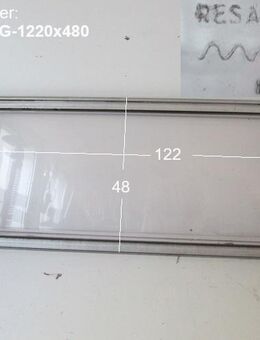 Wohnwagenfenster Resartglas ca 122 x 48, D-15 82, gebraucht, Fendt / Tabbert, klar - Schotten Zentrum