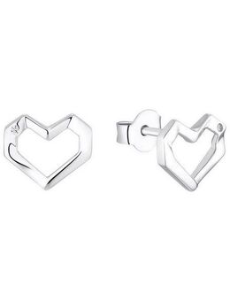 s.Oliver Paar Ohrstecker Herz, mit Zirkonia (synth)